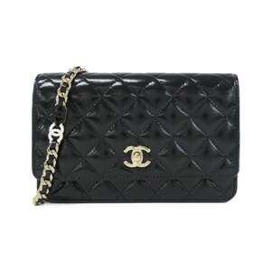 CHANEL Authentic Black Wallet